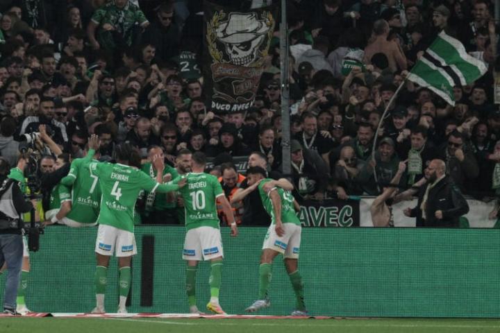 圣埃蒂安队收获比赛中的胜利